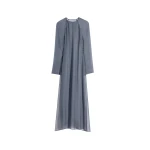 Lemaire Dress with Slits in Transparent Cupro - Dresses - Parisian Minimalist Luxury at Coveti