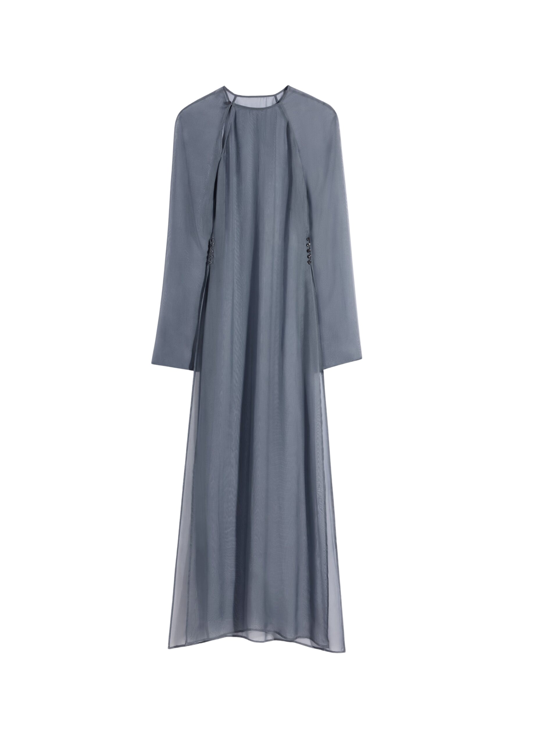 Lemaire Dress with Slits in Transparent Cupro