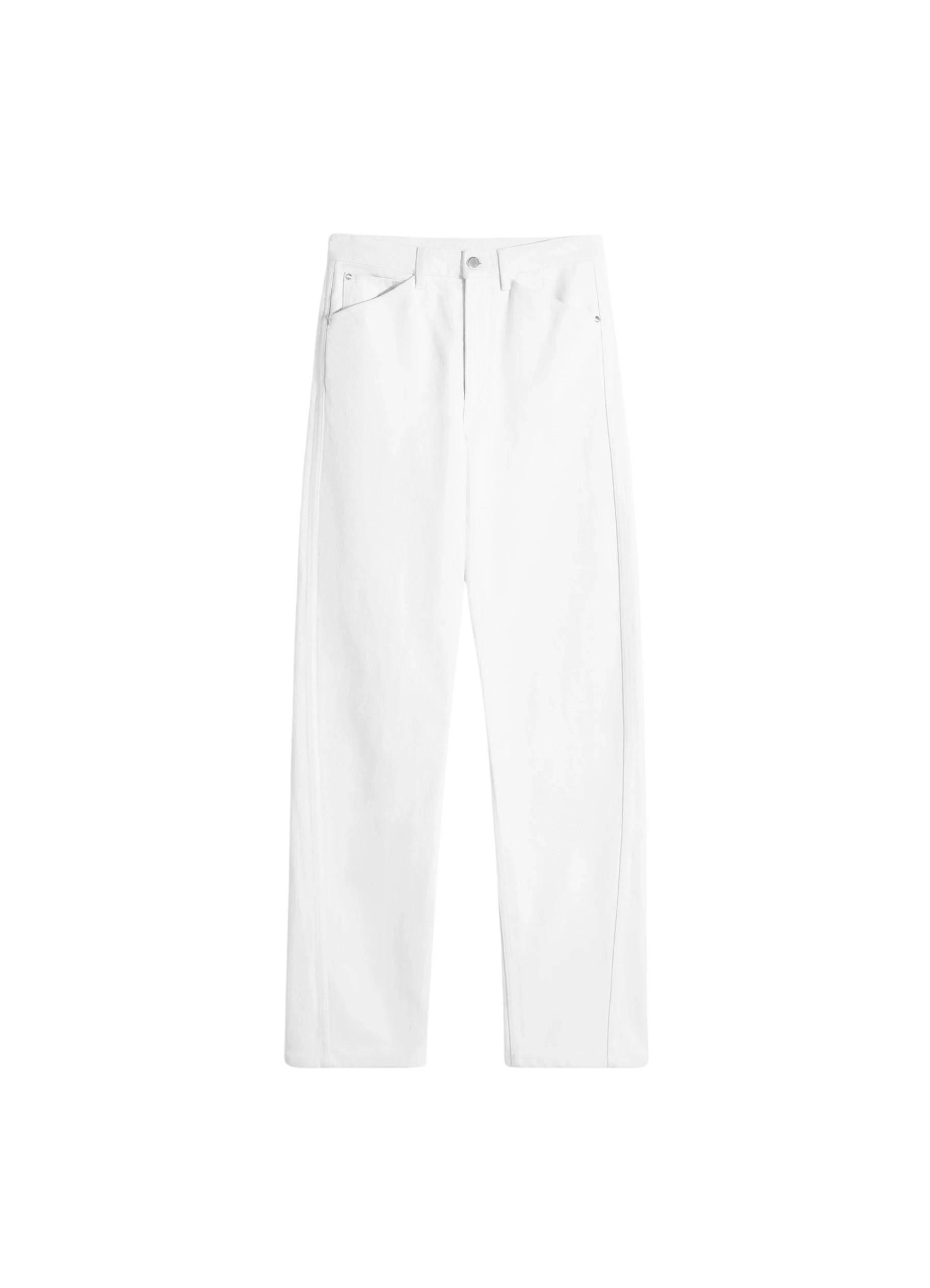 Lemaire-Five-Pockets-Twisted-Pants-in-Denim-coveti-147229_nobg Lemaire Five Pockets Twisted Pants in Denim - Pants - Parisian Minimalist Luxury at Coveti
