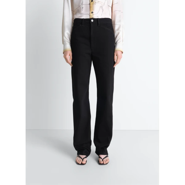 Lemaire Five Pockets Twisted Pants in Denim, view 2