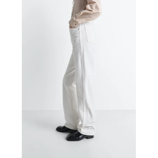 Lemaire Five Pockets Twisted Pants in Denim, view 3