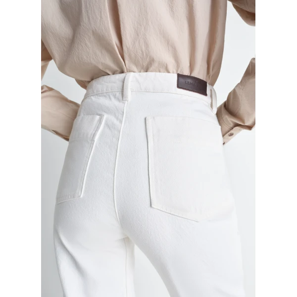 Lemaire Five Pockets Twisted Pants in Denim, view 4
