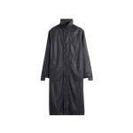 Lemaire Hooded Raincoat in Light Nylon - Coats - Parisian Minimalist Luxury at Coveti