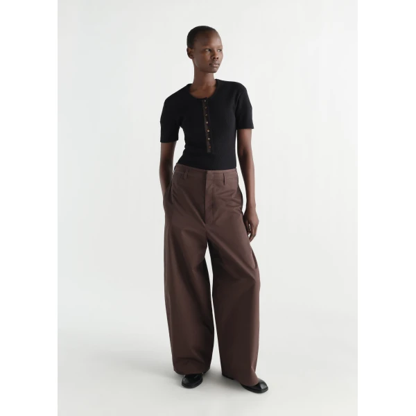 Lemaire Large Chino in Cotton Twill, view 3