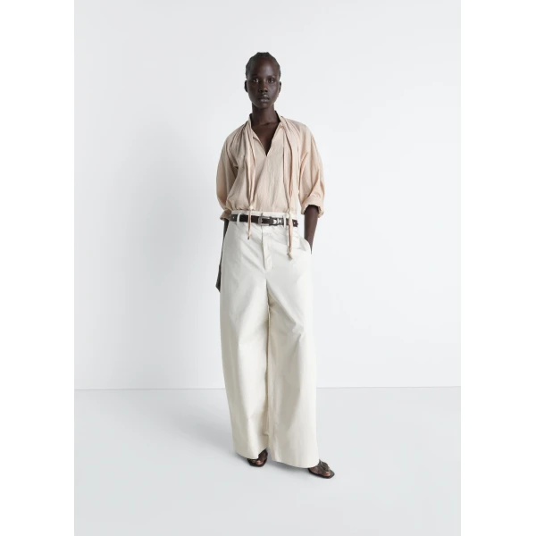 Lemaire Large Chino in Cotton Twill, view 3