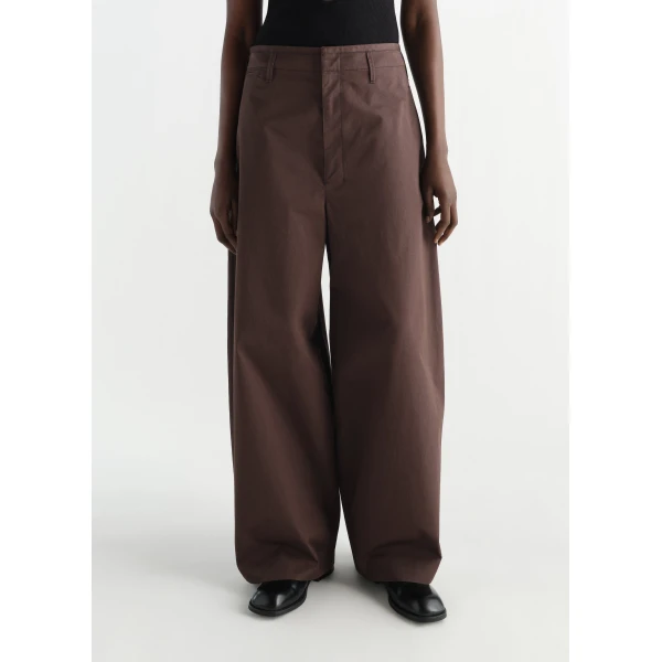 Lemaire Large Chino in Cotton Twill, view 4