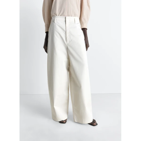 Lemaire Large Chino in Cotton Twill, view 4