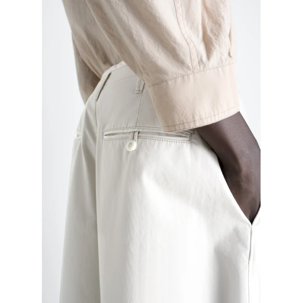 Lemaire Large Chino in Cotton Twill, view 5