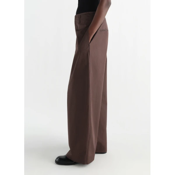 Lemaire Large Chino in Cotton Twill, view 6