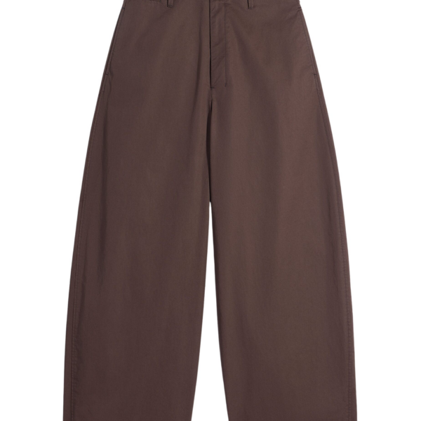 Lemaire Large Chino in Cotton Twill - Pants - Parisian Minimalist Luxury at Coveti