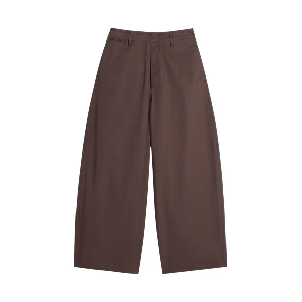 Lemaire Large Chino in Cotton Twill - Pants - Parisian Minimalist Luxury at Coveti