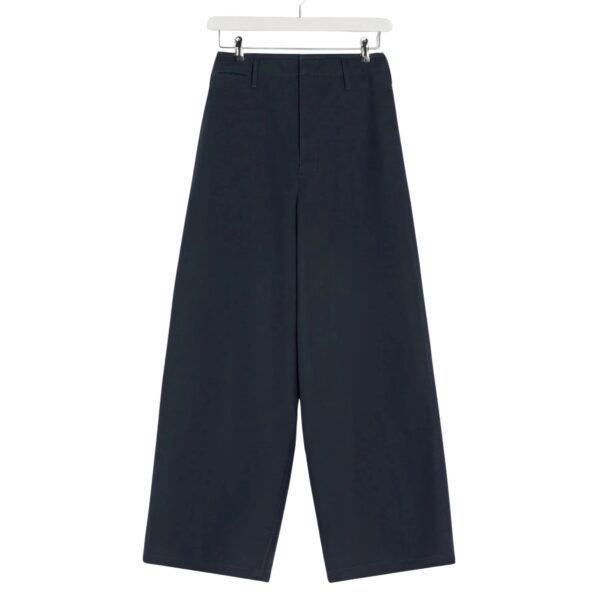 Lemaire Large Chino in Cotton Twill - Pants - Parisian Minimalist Luxury at Coveti