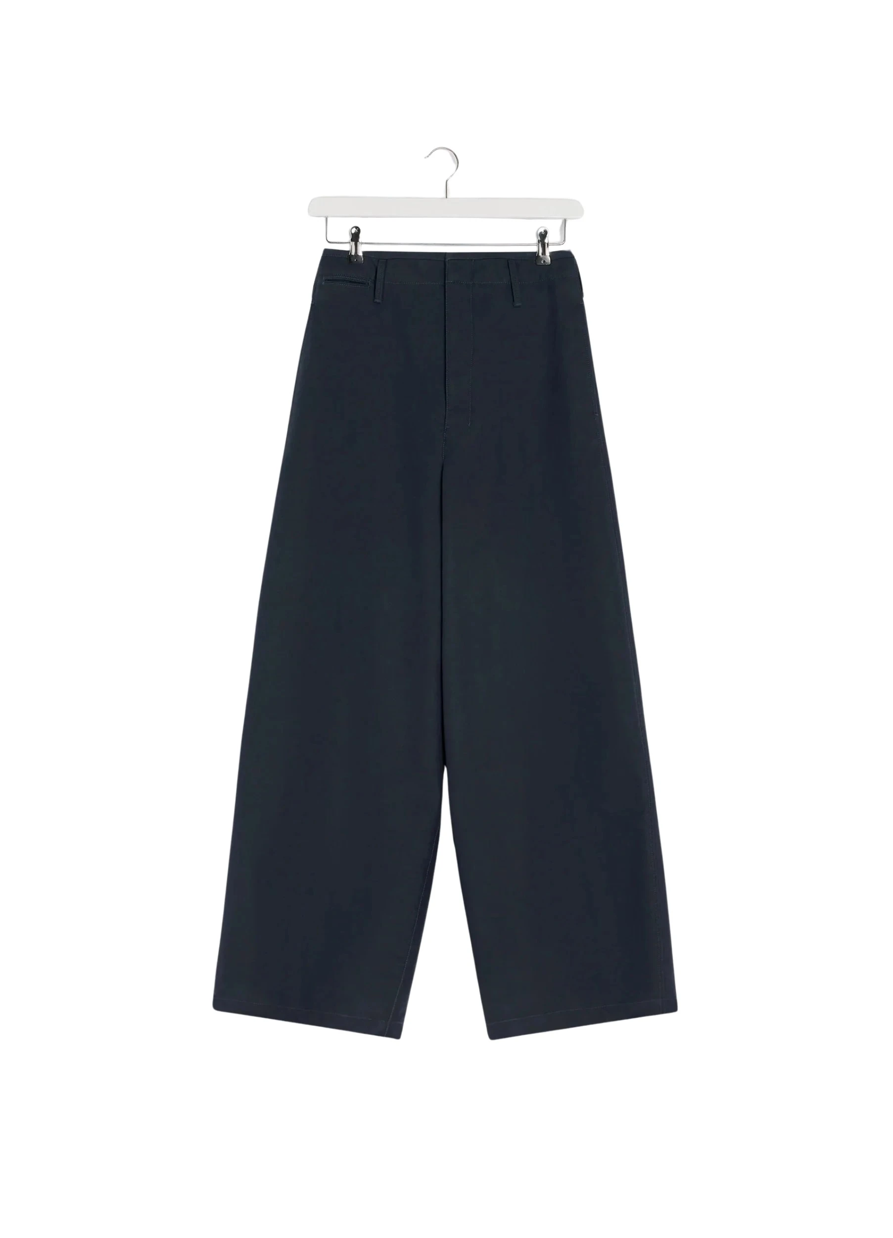 Lemaire Large Chino in Cotton Twill - Pants - Parisian Minimalist Luxury at Coveti