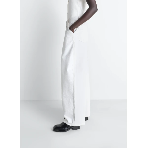 Lemaire Large Pants in Denim, view 5