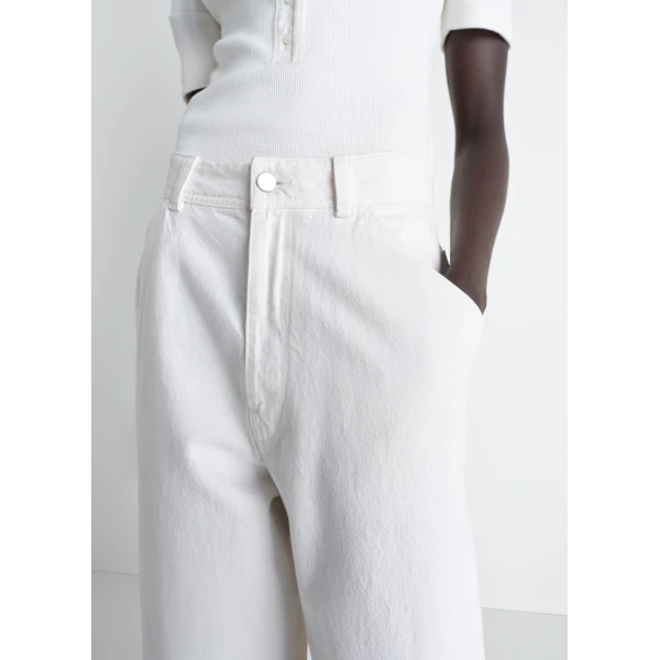 Lemaire Large Pants in Denim, view 6