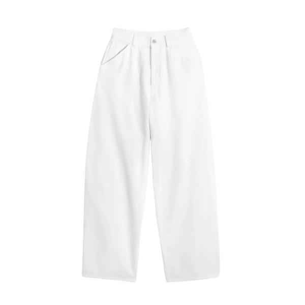 Lemaire Large Pants in Denim - Pants - Parisian Minimalist Luxury at Coveti