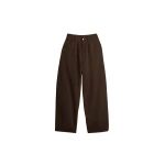 Lemaire Large Pants in Dyed Broken Twill - Pants - Parisian Minimalist Luxury at Coveti