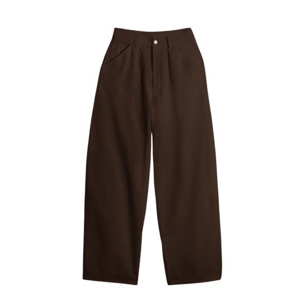 Lemaire Large Pants in Dyed Broken Twill - Pants - Parisian Minimalist Luxury at Coveti