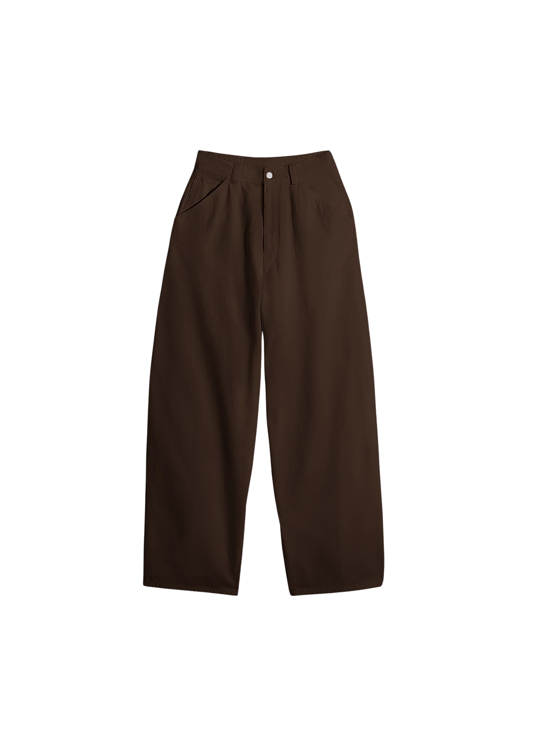 Lemaire Large Pants in Dyed Broken Twill