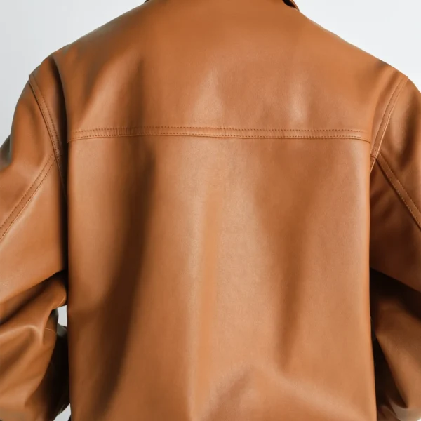 Lemaire Leather Blouson with Pockets in Leather - Jackets - Parisian Minimalist Luxury at Coveti