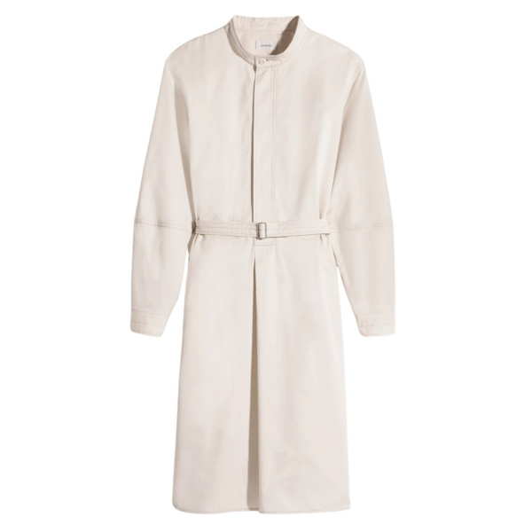 Lemaire Liquette Dress in Light Cotton Satin - Dresses - Parisian Minimalist Luxury at Coveti