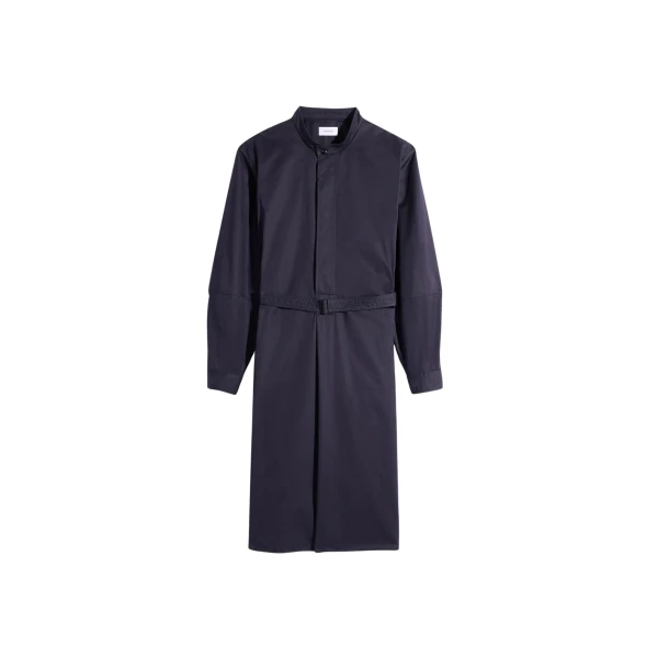Lemaire Liquette Dress in Light Cotton Satin - Dresses - Parisian Minimalist Luxury at Coveti