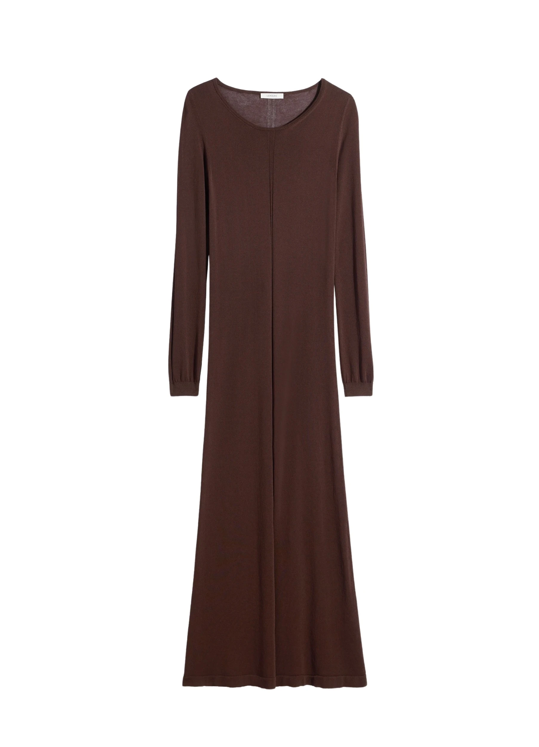 Lemaire-Long-Sleeve-Tube-Dress-in-Viscose-Crepe-coveti61192_nobg Lemaire Long Sleeve Tube Dress in Viscose Crepe - Dresses - Parisian Minimalist Luxury at Coveti