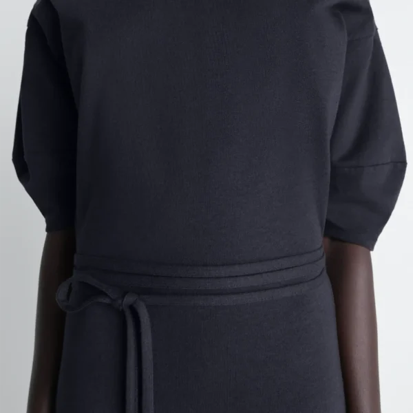 Lemaire Off Shoulder Dress in Jersey - Dresses - Parisian Minimalist Luxury at Coveti