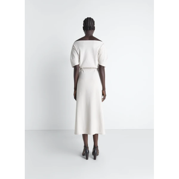 Lemaire Off Shoulder Dress in Jersey, view 2