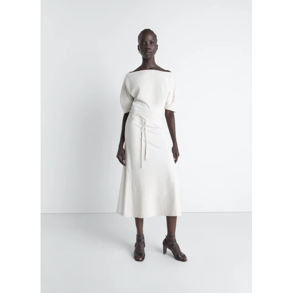 Lemaire Off Shoulder Dress in Jersey, view 3