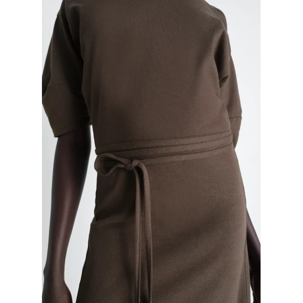 Lemaire Off Shoulder Dress in Jersey, view 5