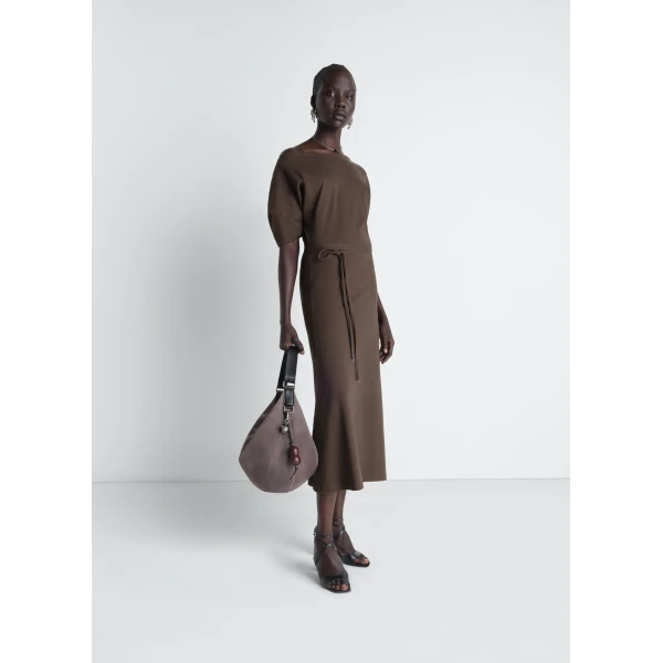 Lemaire Off Shoulder Dress in Jersey, view 6