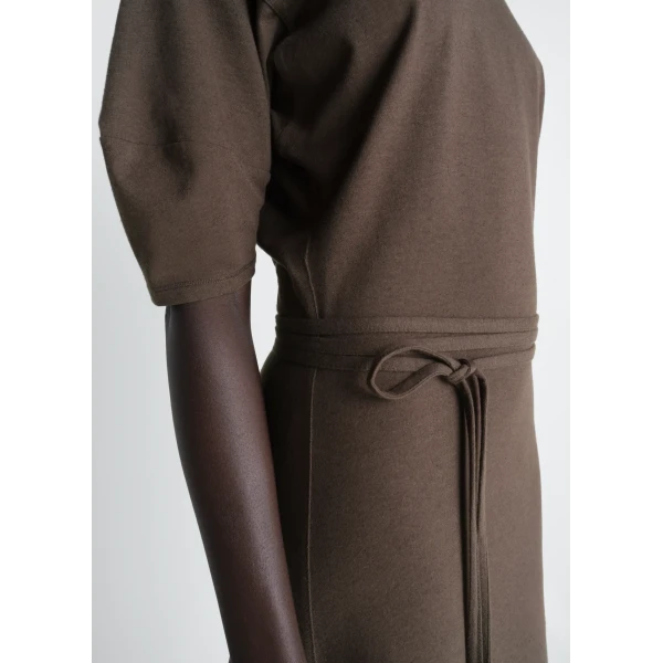 Lemaire Off Shoulder Dress in Jersey, view 7