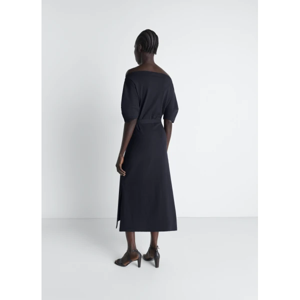 Lemaire Off Shoulder Dress in Jersey, view 7