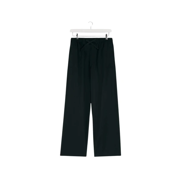 Lemaire Pyjama Pants in Cotton Satin - Loungewear - Parisian Minimalist Luxury at Coveti