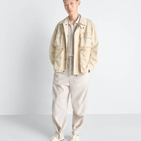 Lemaire Reporter Jacket in Nubuck - Jackets - Parisian Minimalist Luxury at Coveti