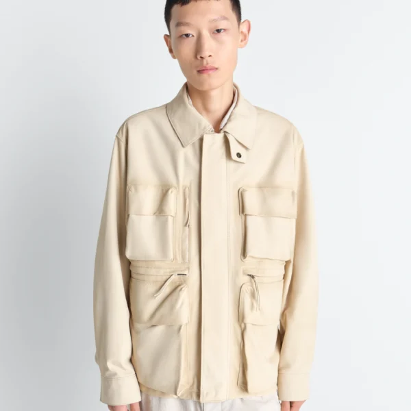 Lemaire Reporter Jacket in Nubuck - Jackets - Parisian Minimalist Luxury at Coveti