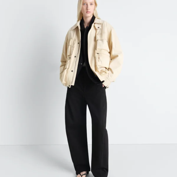 Lemaire Reporter Jacket in Nubuck - Jackets - Parisian Minimalist Luxury at Coveti