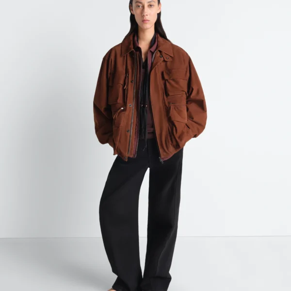 Lemaire Reporter Jacket in Nubuck - Jackets - Parisian Minimalist Luxury at Coveti