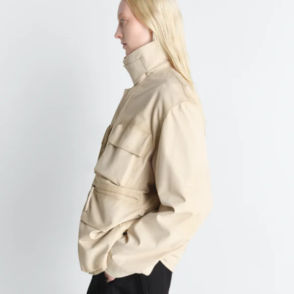 Lemaire Reporter Jacket in Nubuck - Jackets - Parisian Minimalist Luxury at Coveti
