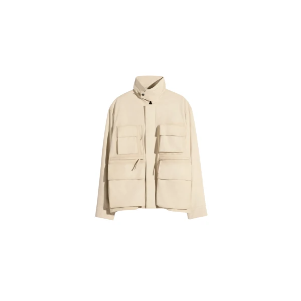 Lemaire Reporter Jacket in Nubuck - Jackets - Parisian Minimalist Luxury at Coveti