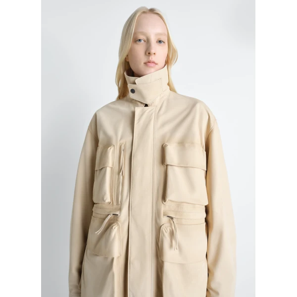 Lemaire Reporter Jacket in Nubuck, view 7