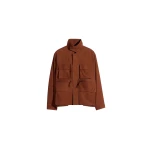 Lemaire Reporter Jacket in Nubuck - Jackets - Parisian Minimalist Luxury at Coveti