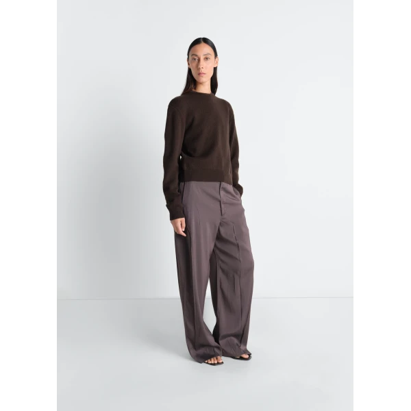 Lemaire Reversible Buttoned Sweater in Cashmere Wool, view 4