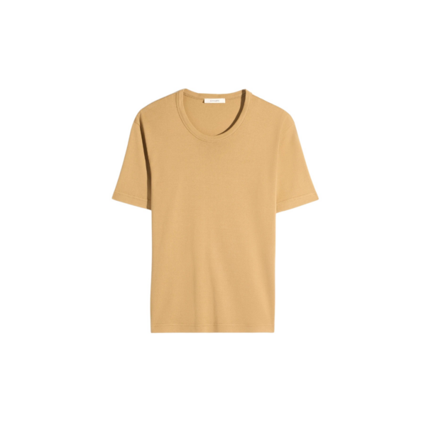 Lemaire Rib T-shirt in Jersey - Tops - Parisian Minimalist Luxury at Coveti