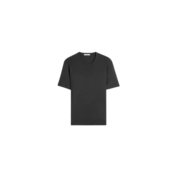 Lemaire Rib T-shirt in Jersey - Tops - Parisian Minimalist Luxury at Coveti