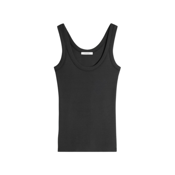 Lemaire Rib Tank Top in Jersey - Tops - Parisian Minimalist Luxury at Coveti