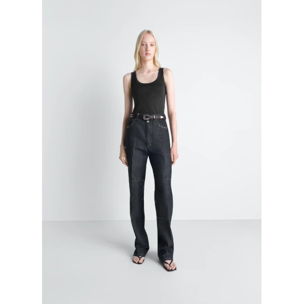 Lemaire Rib Tank Top in Jersey, view 3