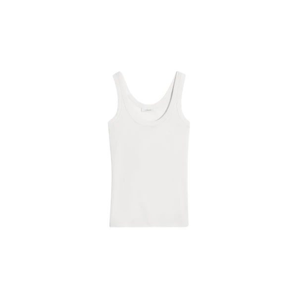 Lemaire Rib Tank Top in Jersey - Tops - Parisian Minimalist Luxury at Coveti