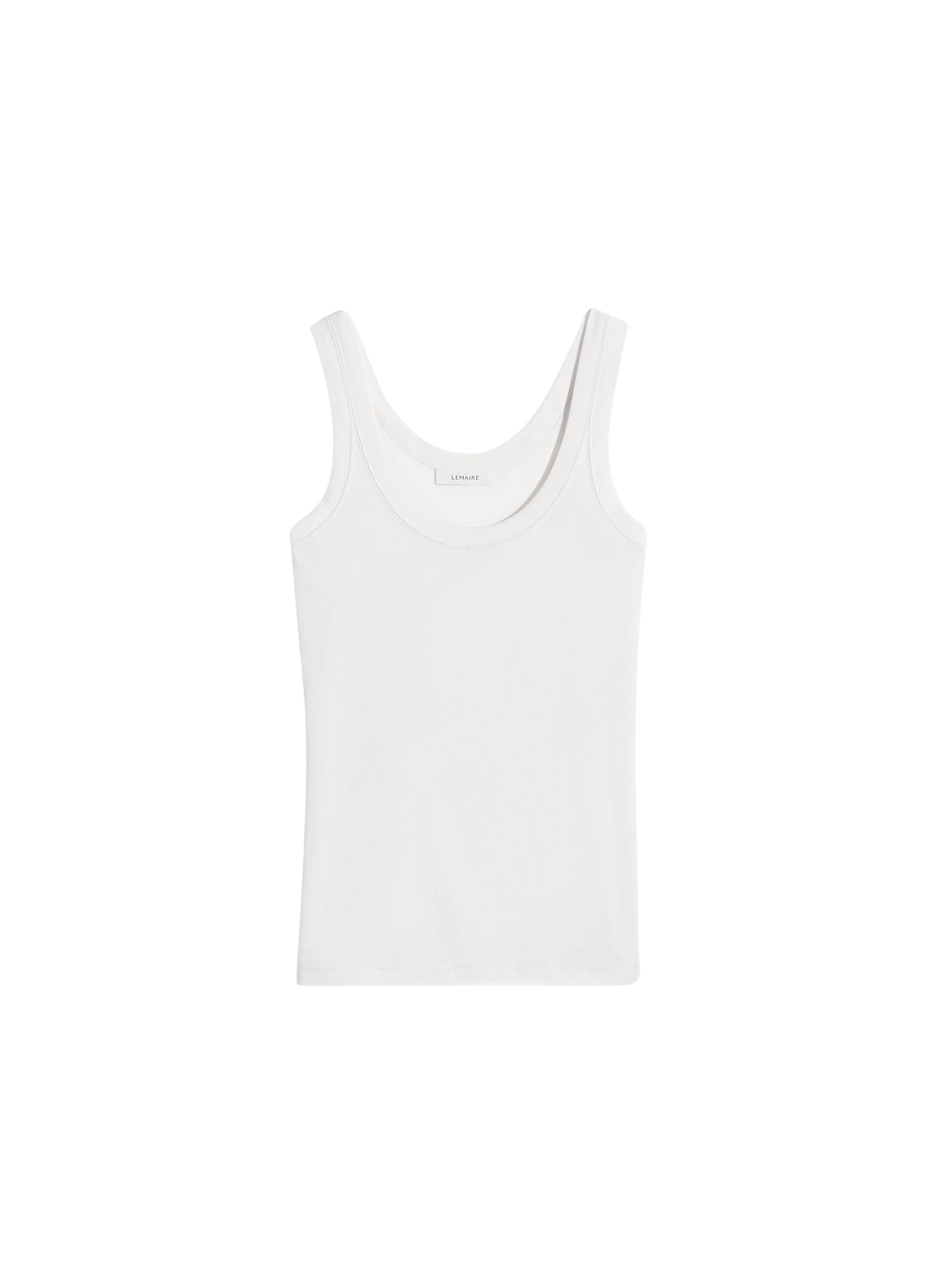 Lemaire Rib Tank Top in Jersey